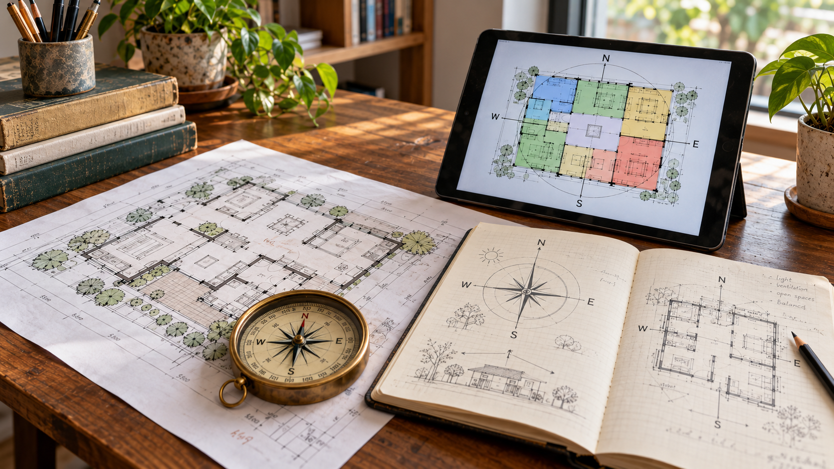 Practical Vastu Shastra Course Study Materials and Floor Plan Analysis