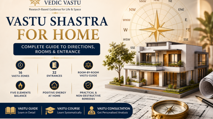 Vastu Shastra for home complete guide to directions, rooms, entrance, 16 Vastu zones and 32 entrances by Mahan Vedic Vastu